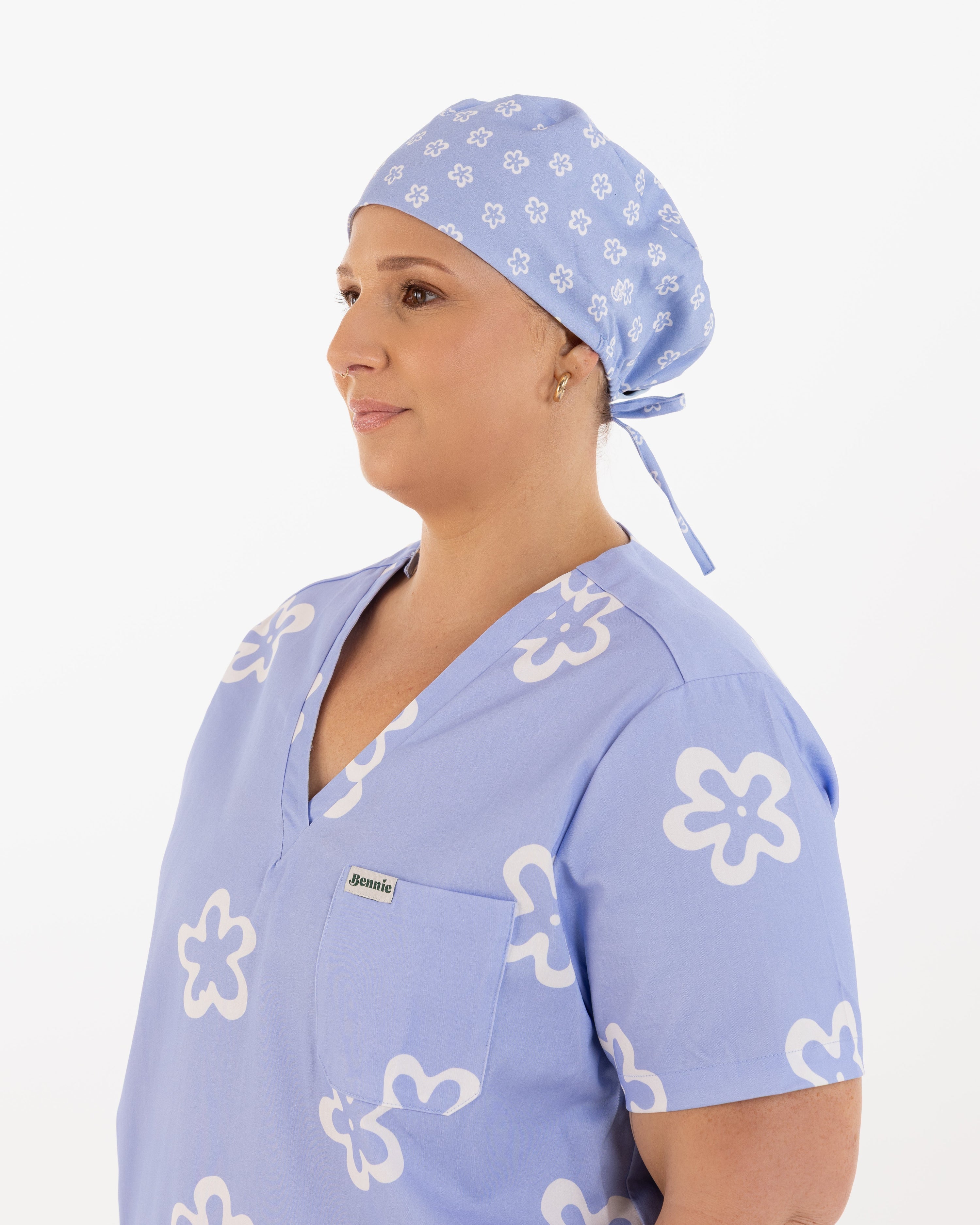 Daisy Scrub Cap