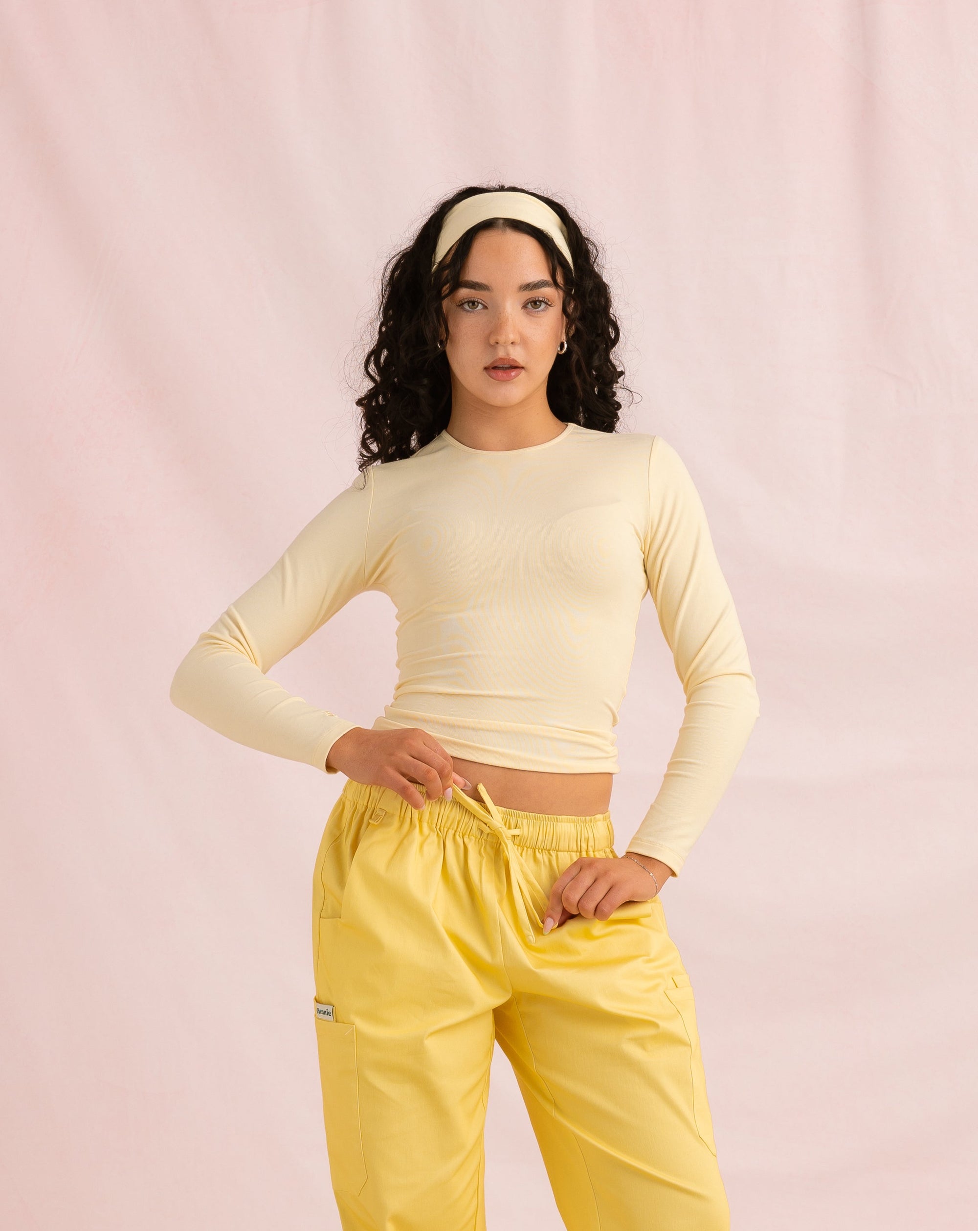 Crewneck Bamboo Long Sleeve Top | Butter