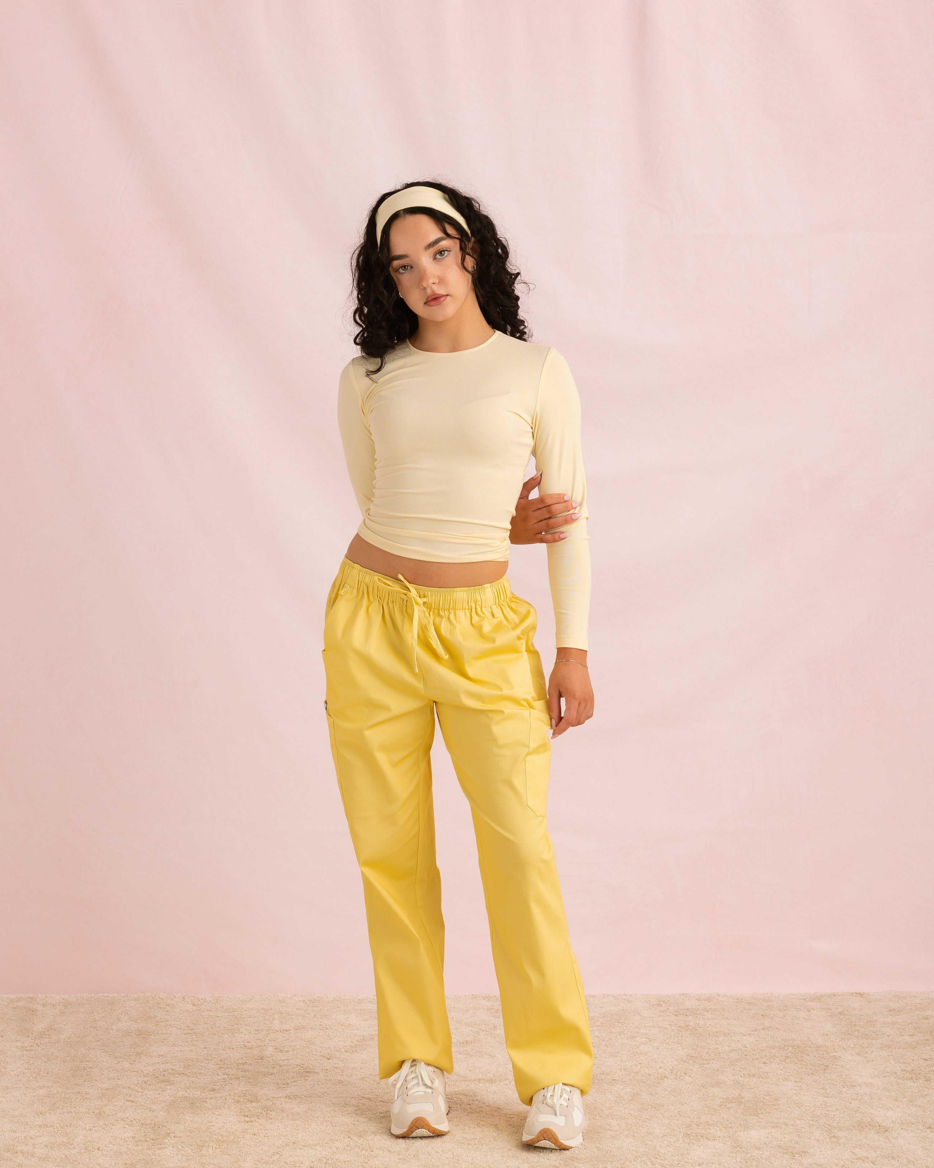 Crewneck Bamboo Long Sleeve Top | Butter