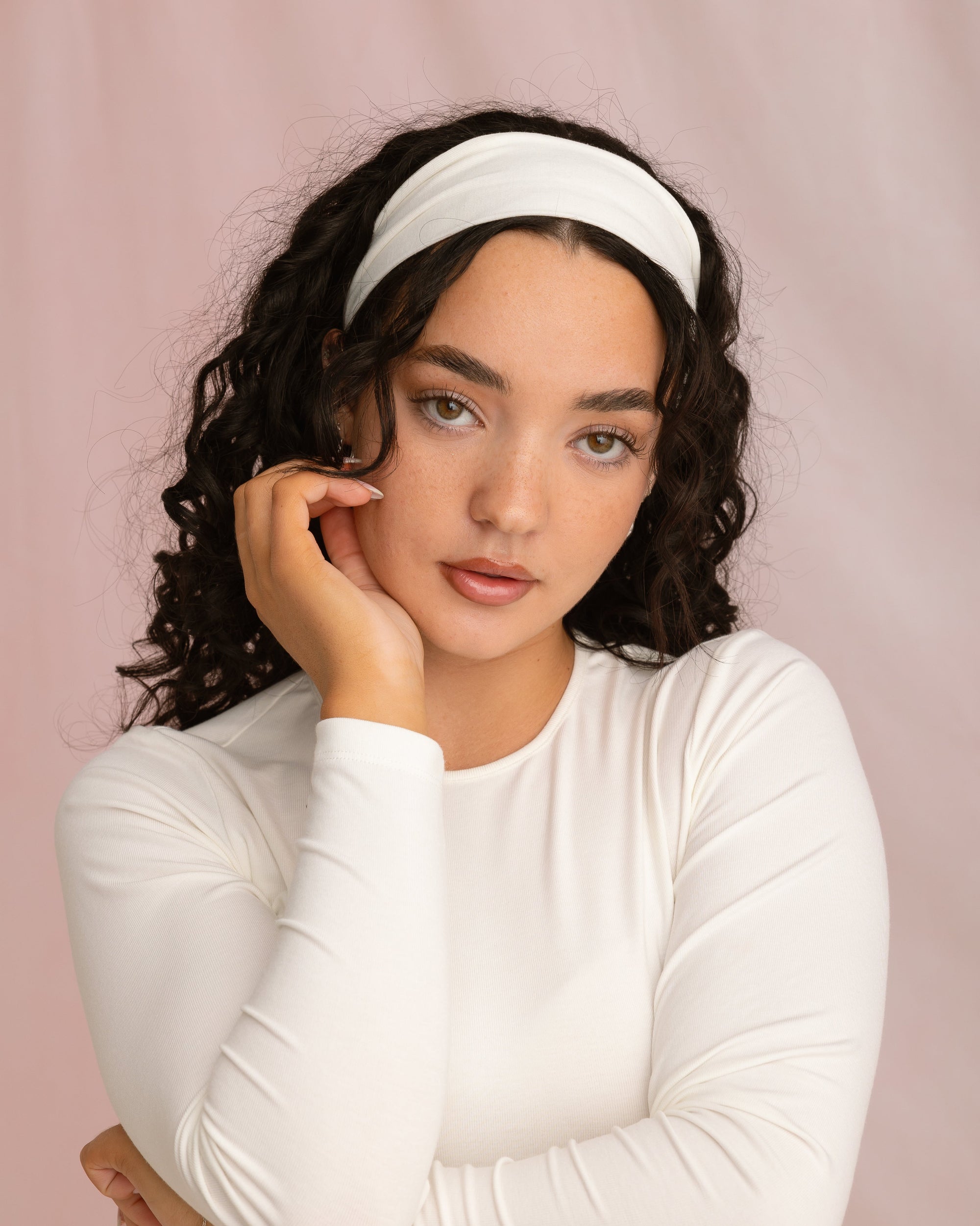 Bamboo Headband | White