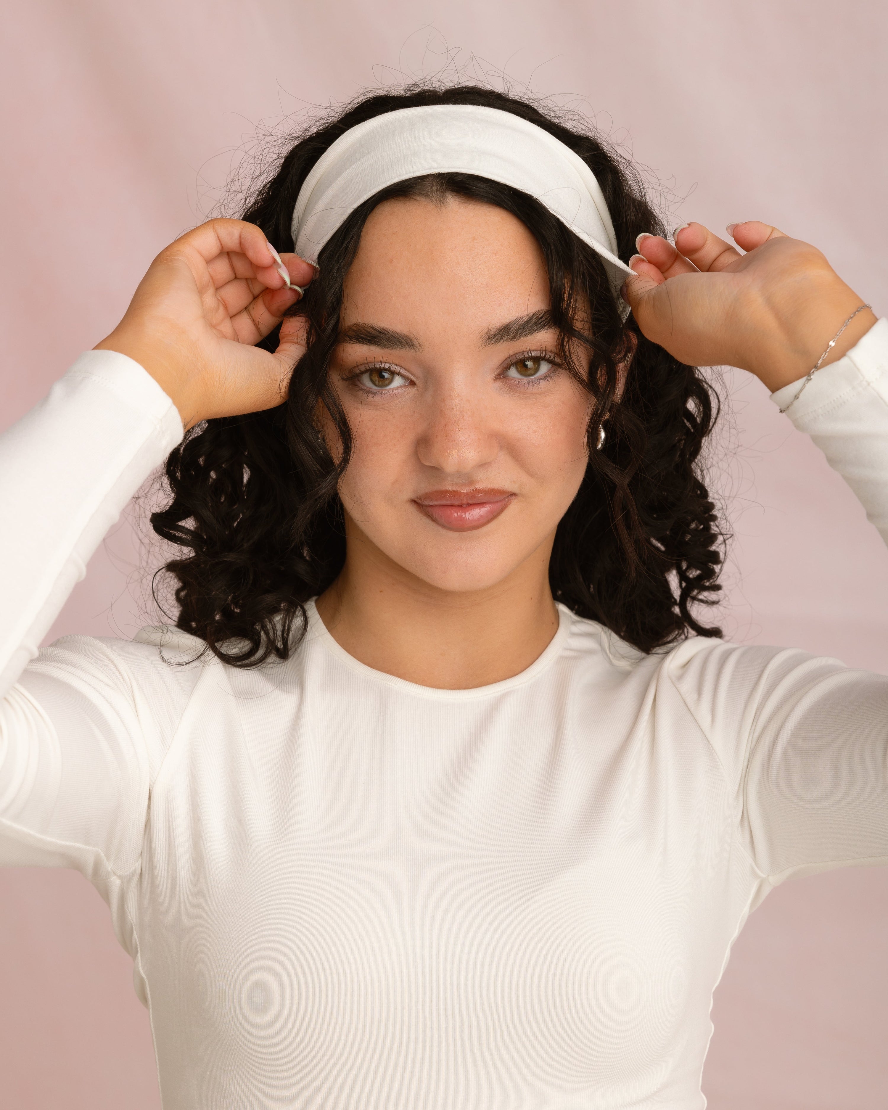 Bamboo Headband | White