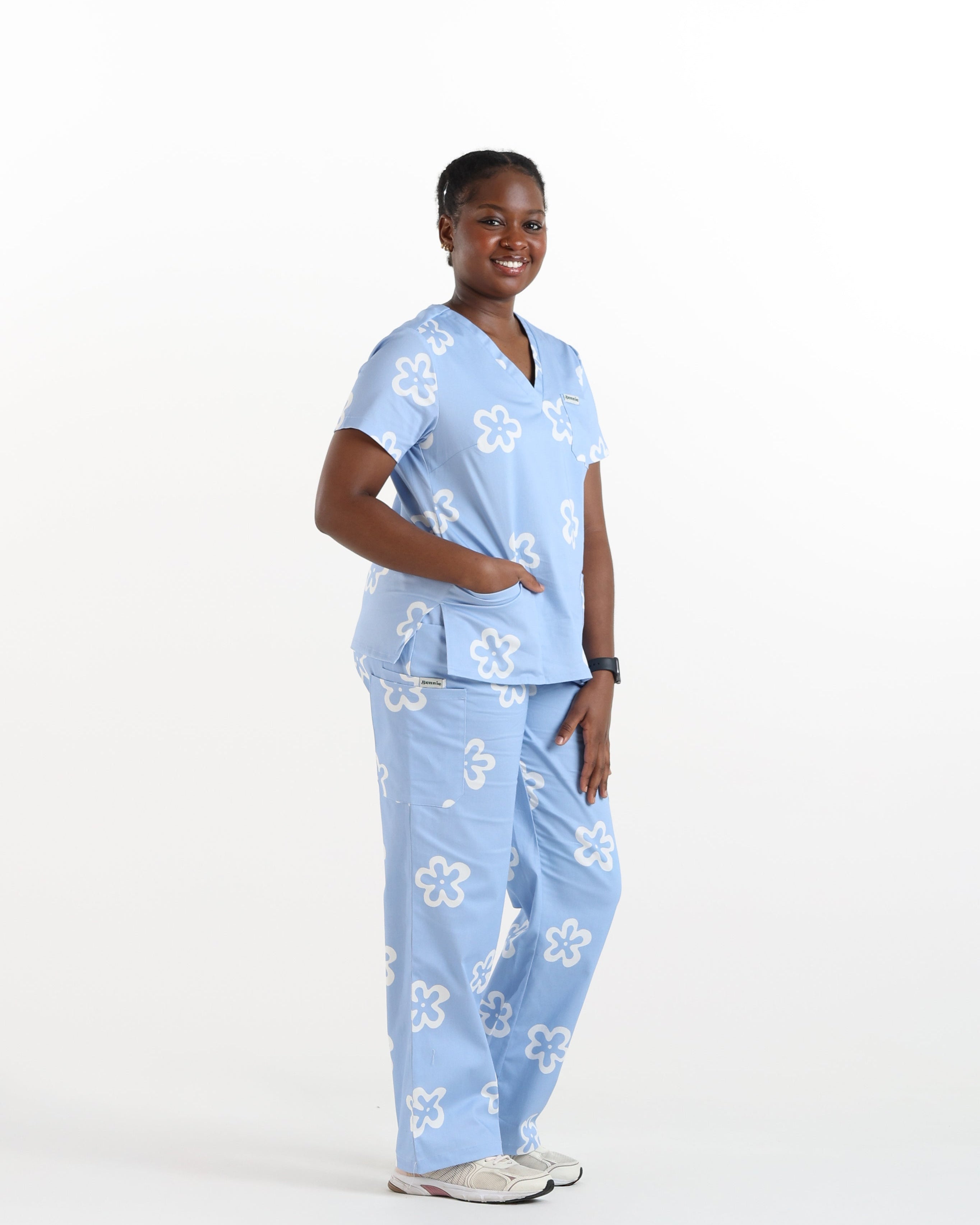 Daisy Scrub Set