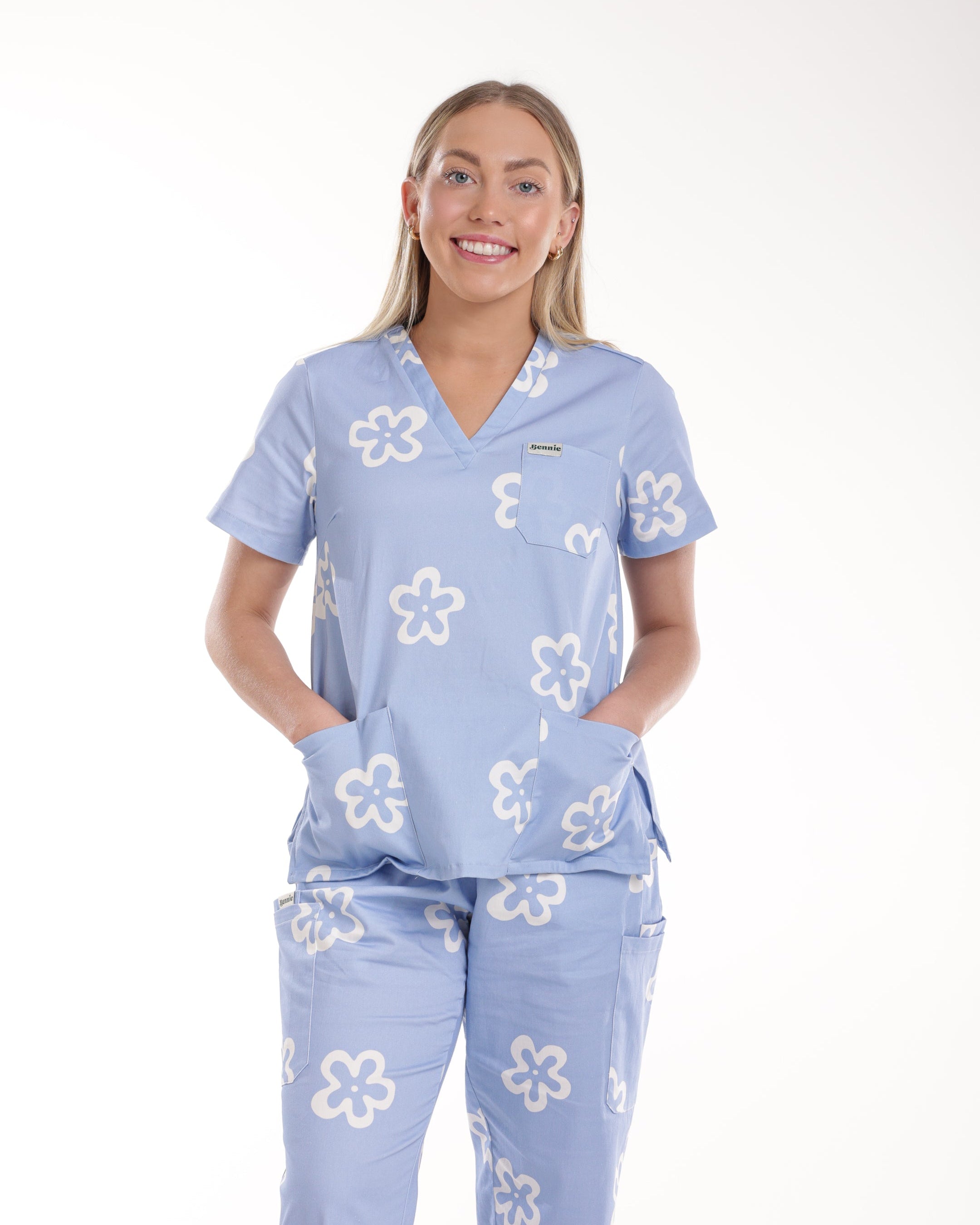 Daisy Scrub Set