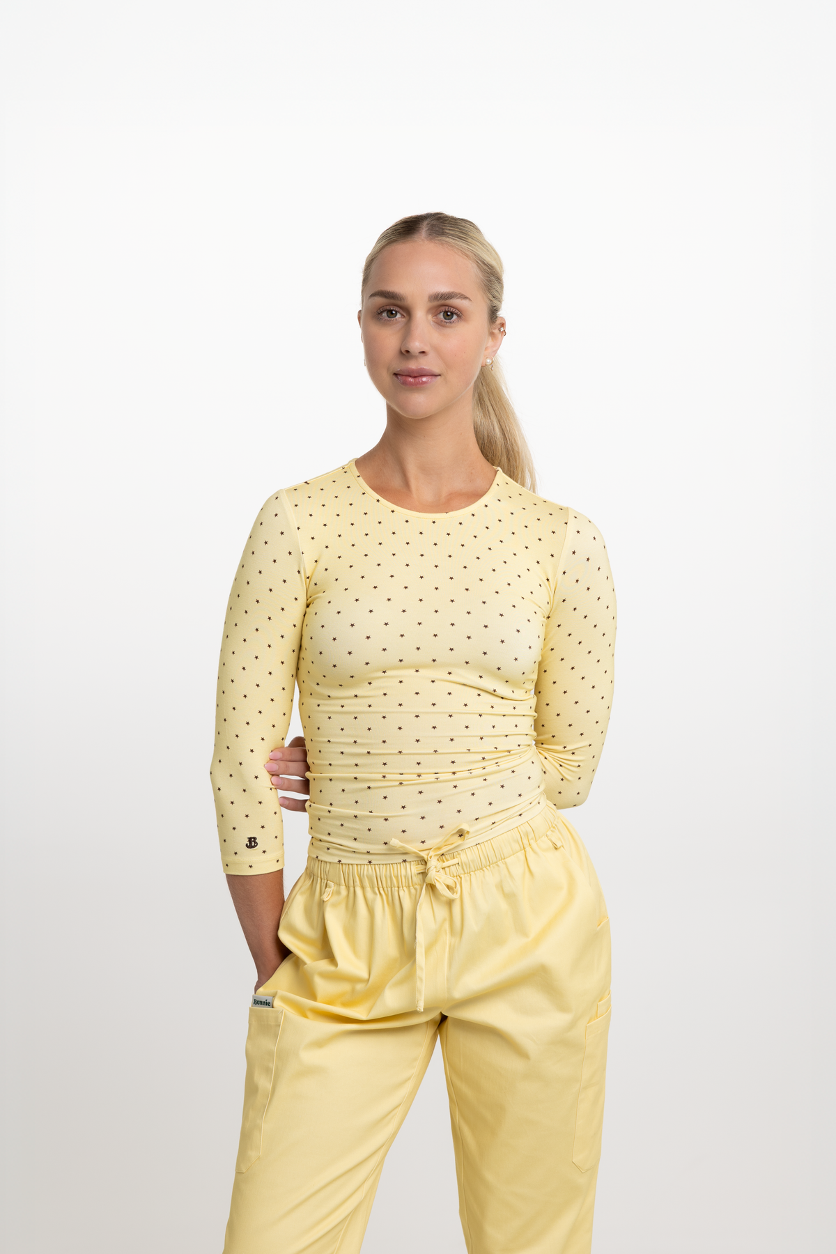 Bamboo ¾ Underscrubs | Stars